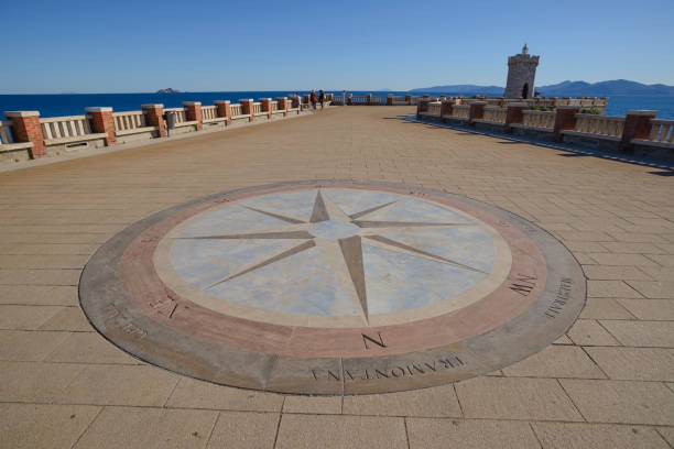 La rosa dei venti di Piazza Bovio, Piombino